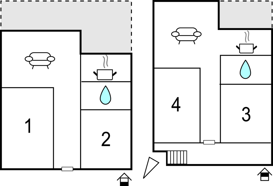 Ferienhaus - Pag-Vlasici , Kroatien - CKP381 