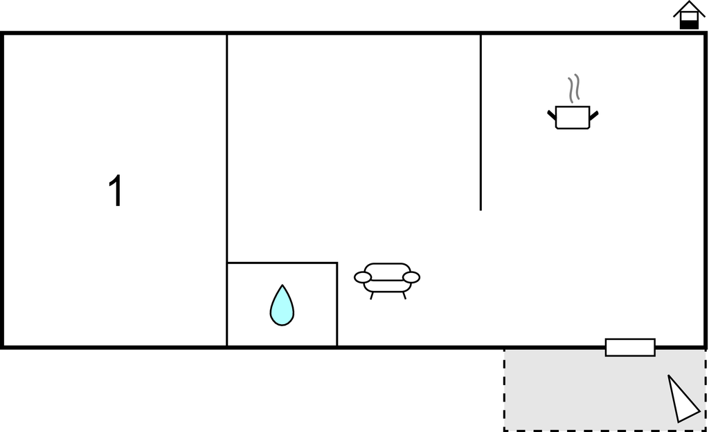 Lejlighed - Pag-Vlasici , Kroatien - CKP588 