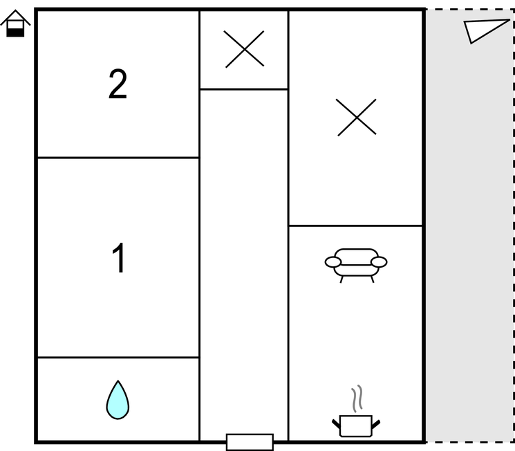 Lejlighed - Pag-Pag , Kroatien - CKP594 
