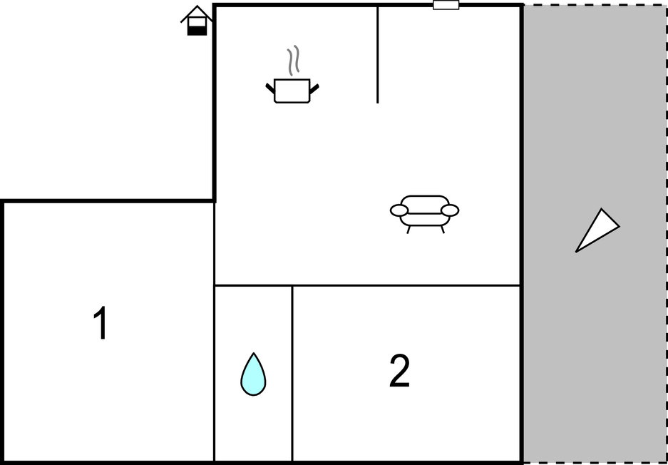 Lejlighed - Pag-Mandre , Kroatien - CKP604 