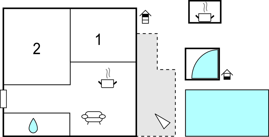 Ferienwohnung - Pag-Povljana , Kroatien - CKP671 