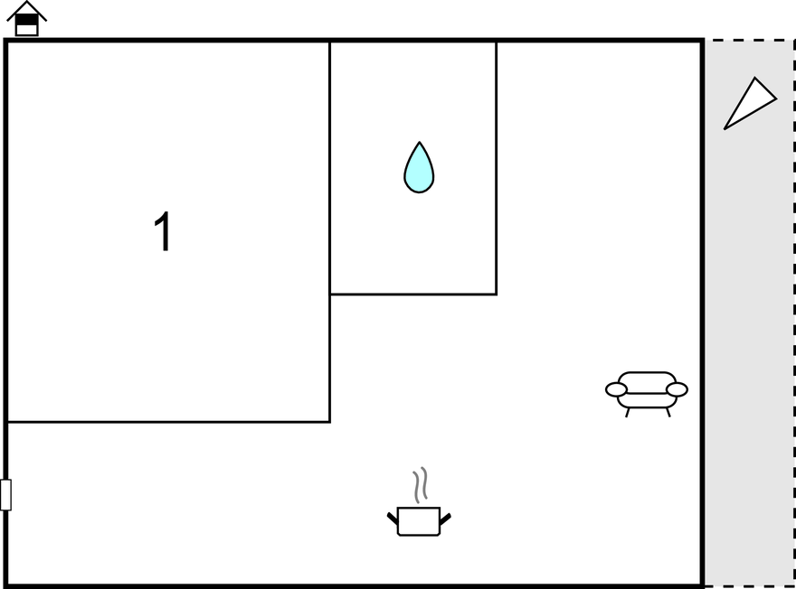 Lejlighed - Pag-Mandre , Kroatien - CKP736 
