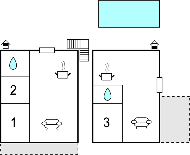 Semesterhus - Pag-Kosljun , Kroatien - CKP881 