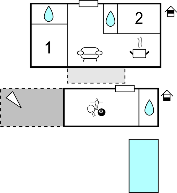 Ferienhaus - Pag-Zubovici , Kroatien - CKP904 