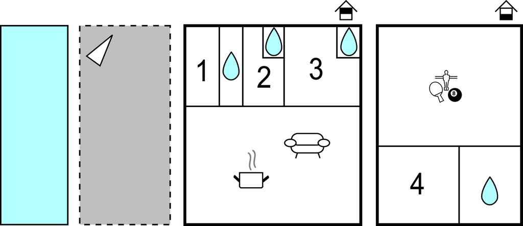 Feriehuse - Pag-Novalja , Kroatien - CKP989 