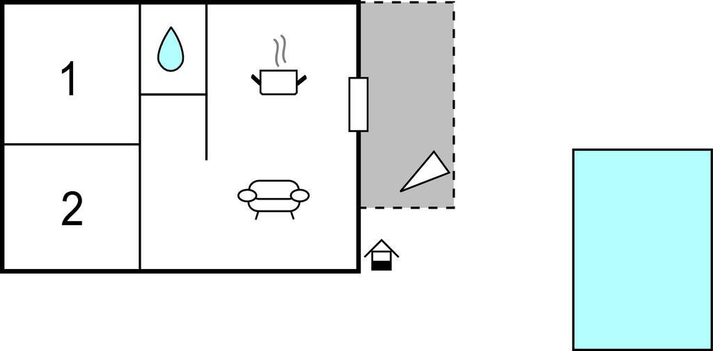 Lejlighed - Pag-Kustici , Kroatien - CKP995 