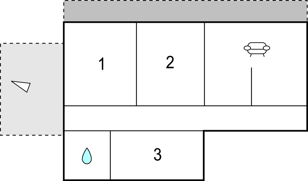 Ferieleilighet - Pag-Bosana , Kroatia - CKP122 