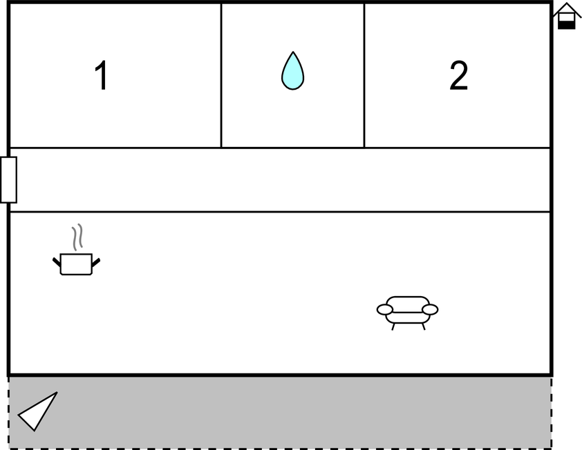Lejlighed - Pag-Povljana , Kroatien - CKP723 