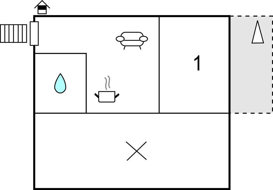 Ferienwohnung - Pag-Mandre , Kroatien - CKP823 