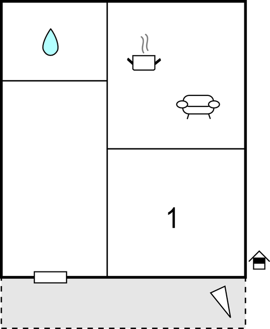 Lejlighed - Pag-Vlasici , Kroatien - CKP923 