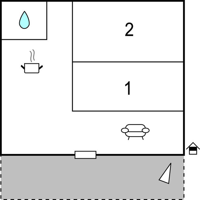 Lejlighed - Pag-Stara Novalja , Kroatien - CKP969 
