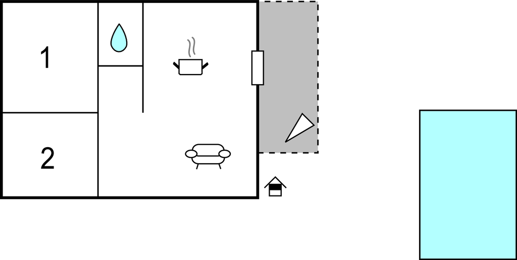 Lejlighed - Pag - Kustici , Kroatien - CKP997 