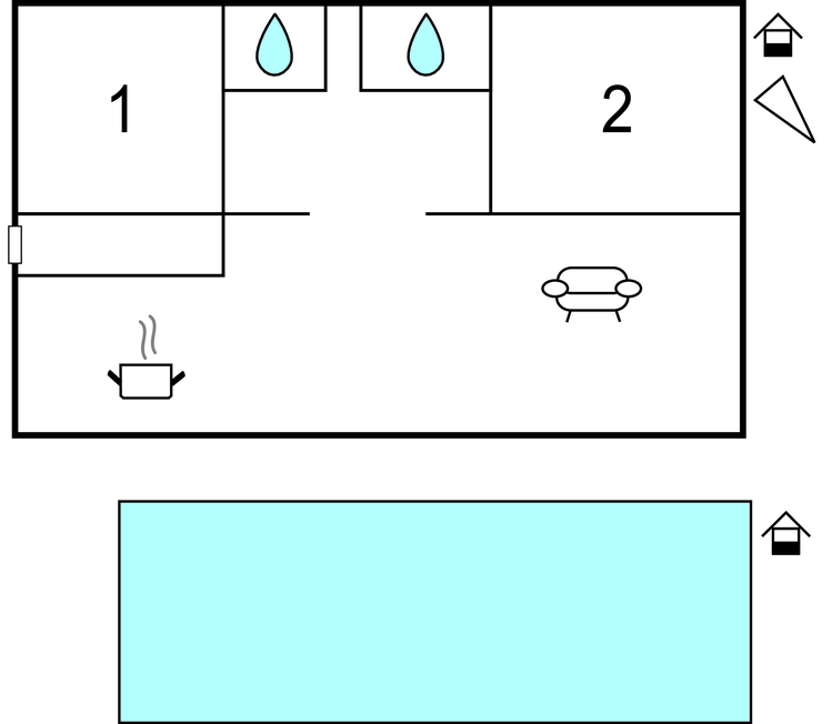 Ferienwohnung - Pag-Povljana , Kroatien - CKP700 