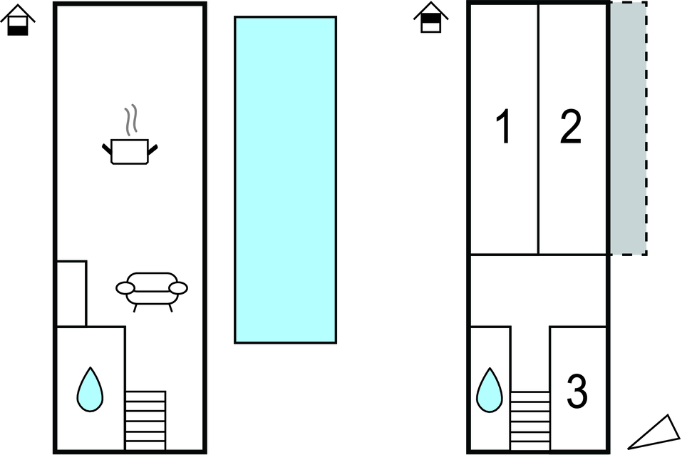 Feriehuse - Pag , Kroatien - CKP955 