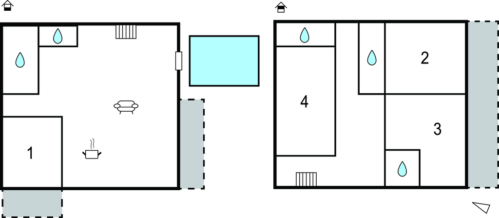 Location de vacances - Pag - Novalja , Croatie - CKP389 