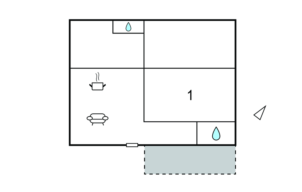 Feriehuse - Pag - Kustici , Kroatien - CKP024 