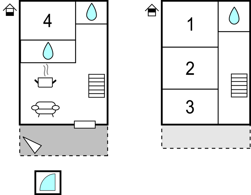 Ferienhaus - Rab-Barbat , Kroatien - CKR430 