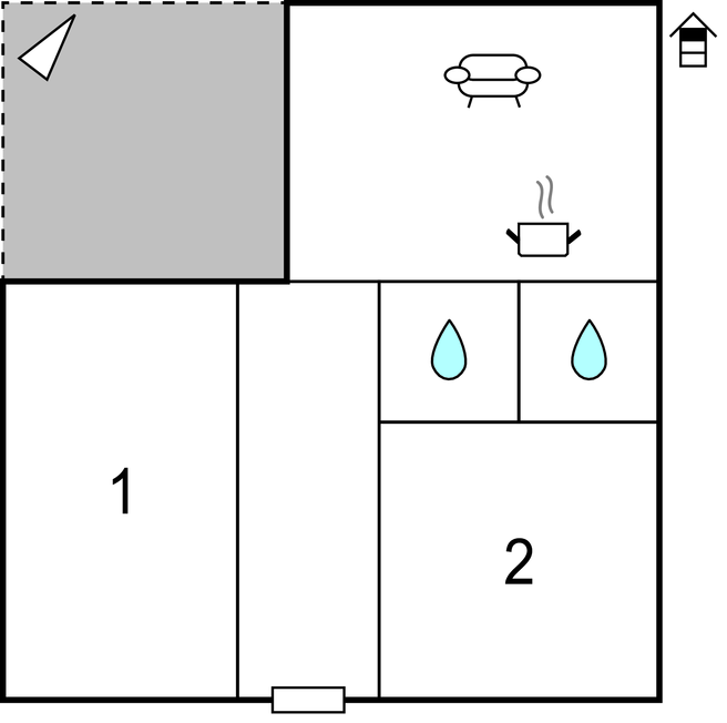 Ferienwohnung - Rab-Banjol , Kroatien - CKR468 