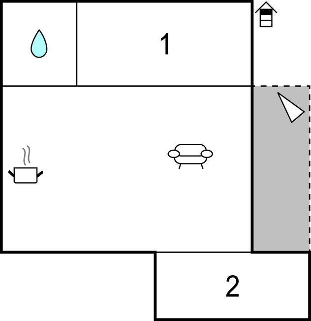 Ferienwohnung - Rab-Banjol , Kroatien - CKR547 