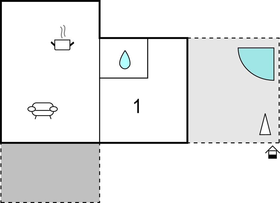 Ferienhaus - Rab-Mundanije , Kroatien - CKR605 