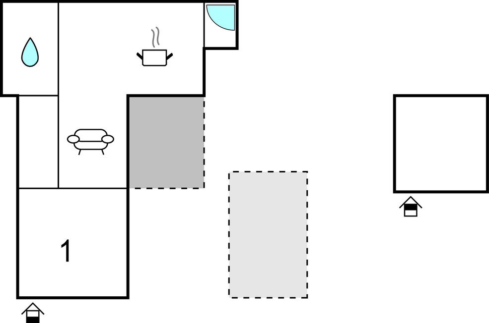 Feriehuse - Rab-Lopar , Kroatien - CKR609 