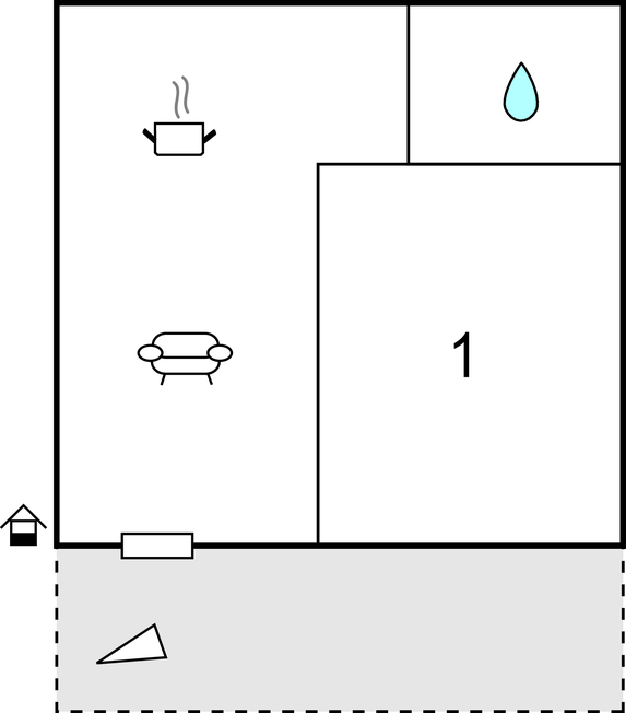 Lejlighed - Rab - Barbat , Kroatien - CKR715 