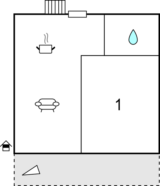 Lejlighed - Rab - Barbat , Kroatien - CKR716 