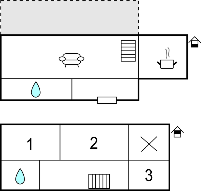 Ferienhaus - Rab-Palit , Kroatien - CKR768 