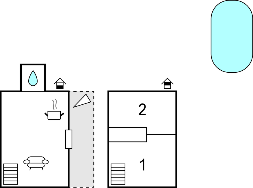 Feriehuse - Rab-Supetarska Draga , Kroatien - CKR370 