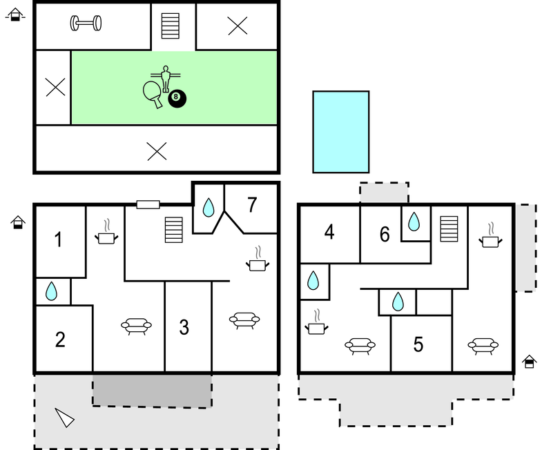 Feriehus - Rab-Barbat , Kroatia - CKR393 