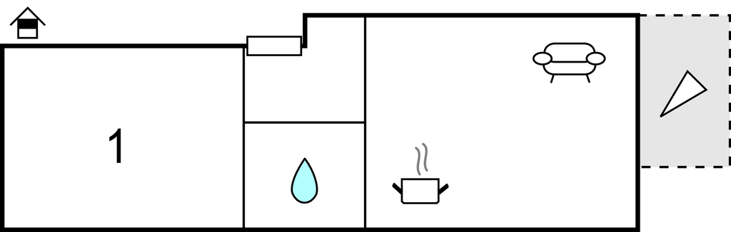 Lejlighed - Rab-Barbat , Kroatien - CKR422 