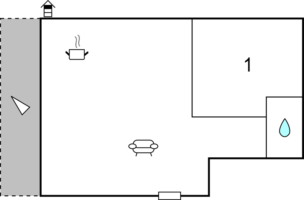 Lejlighed - Rab-Palit , Kroatien - CKR572 