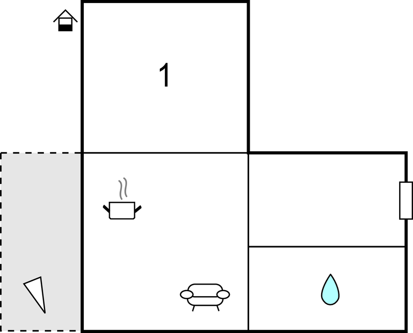 Lejlighed - Rab - Barbat , Kroatien - CKR662 