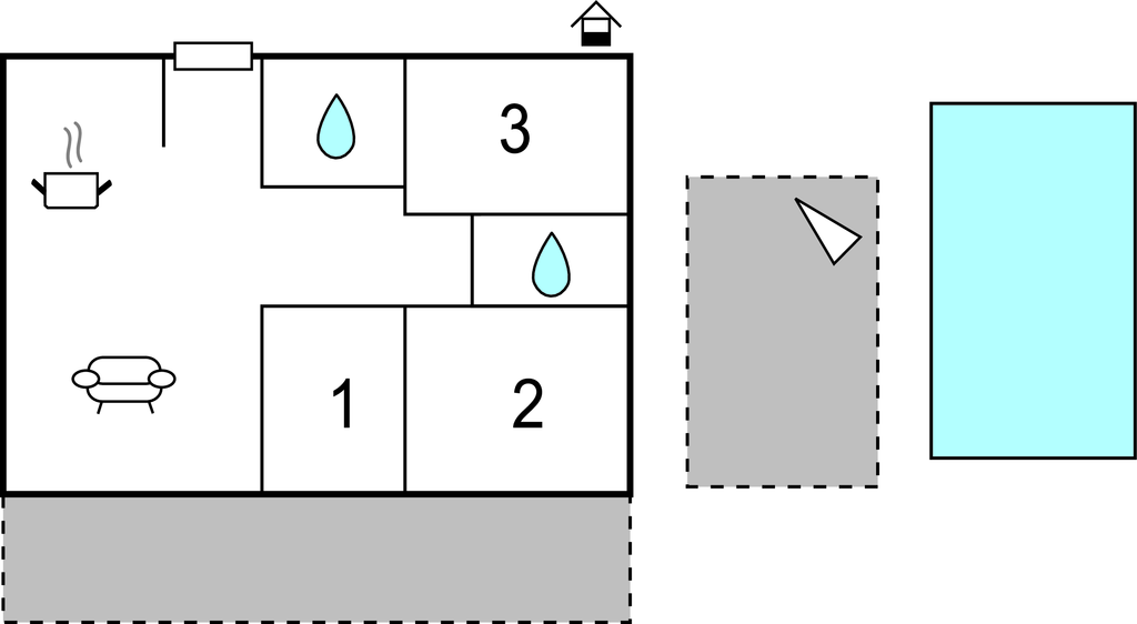 Lejlighed - Rab - Barbat , Kroatien - CKR745 