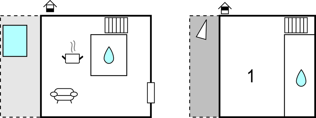 Feriehuse - Rab-Palit , Kroatien - CKR757 