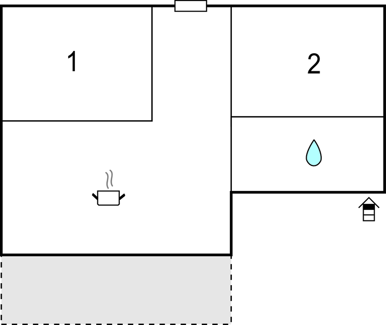 Lejlighed - Rab - Palit , Kroatien - CKR837 