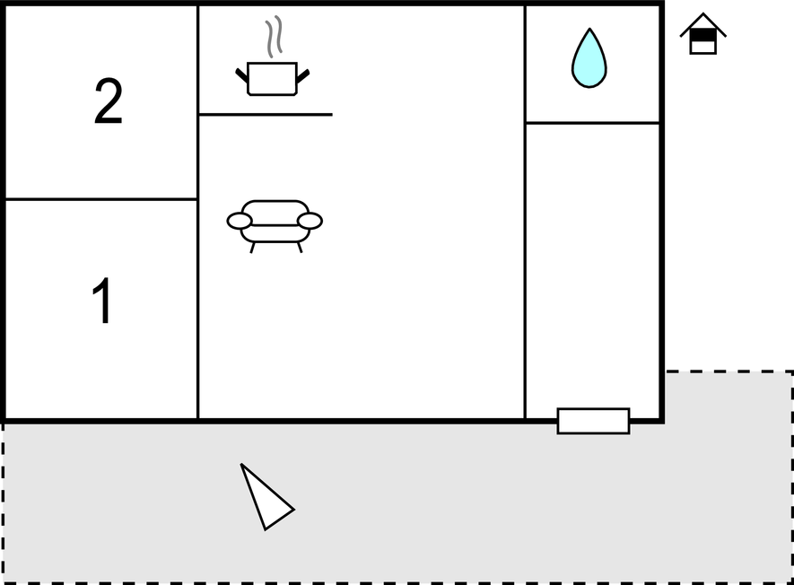 Feriehuse - Karlobag-Baric Draga , Kroatien - CKV288 