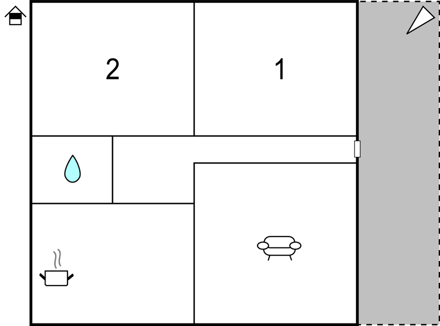 Ferienwohnung - Karlobag-Lukovo Sugarje , Kroatien - CKV406 