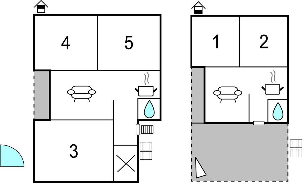 Feriehuse - Karlobag-Lukovo Sugarje , Kroatien - CKV555 