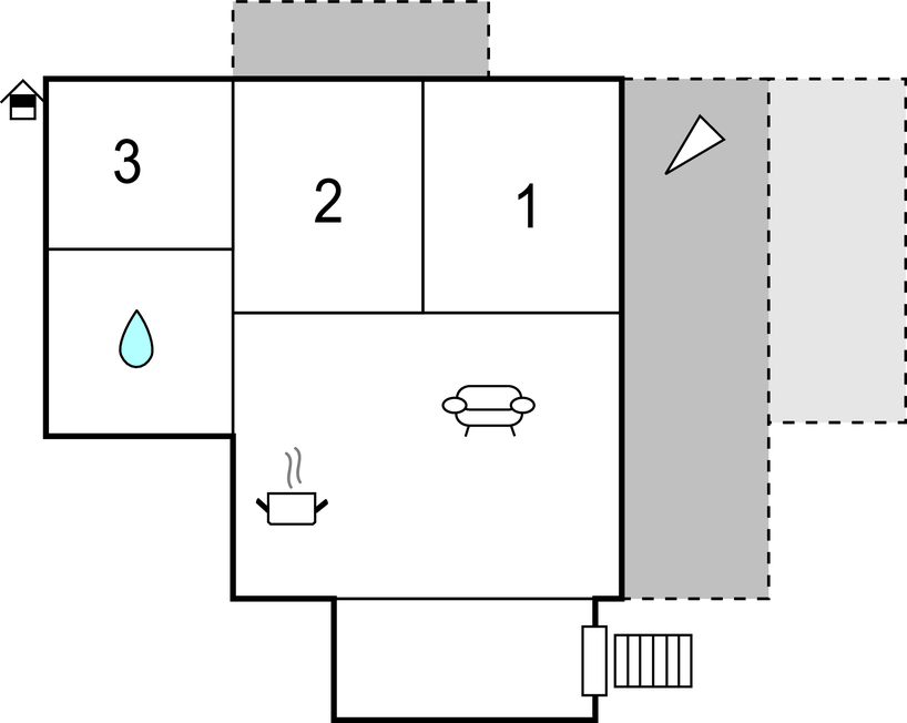 Lejlighed - Karlobag-Cesarica , Kroatien - CKV564 