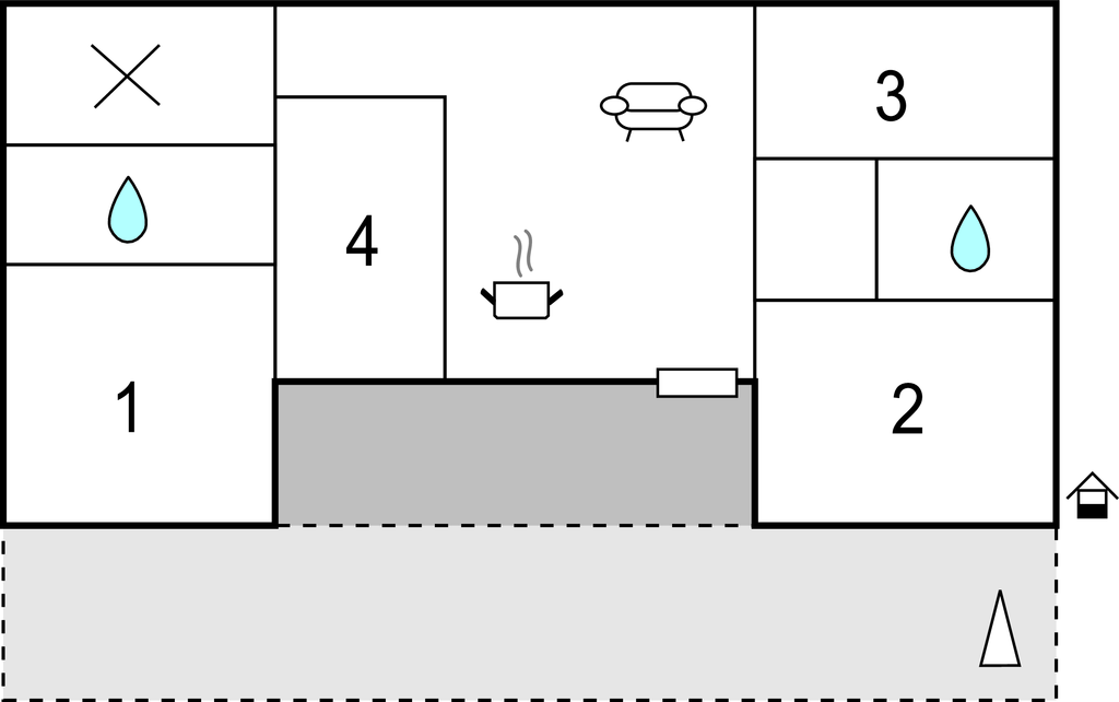 Feriehus - Karlobag-Lukovo Sugarje , Kroatia - CKV638 