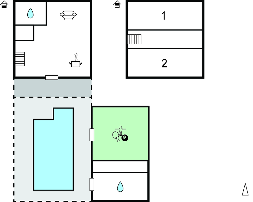 Feriehuse - Pula-Galizana , Kroatien - CLS414 