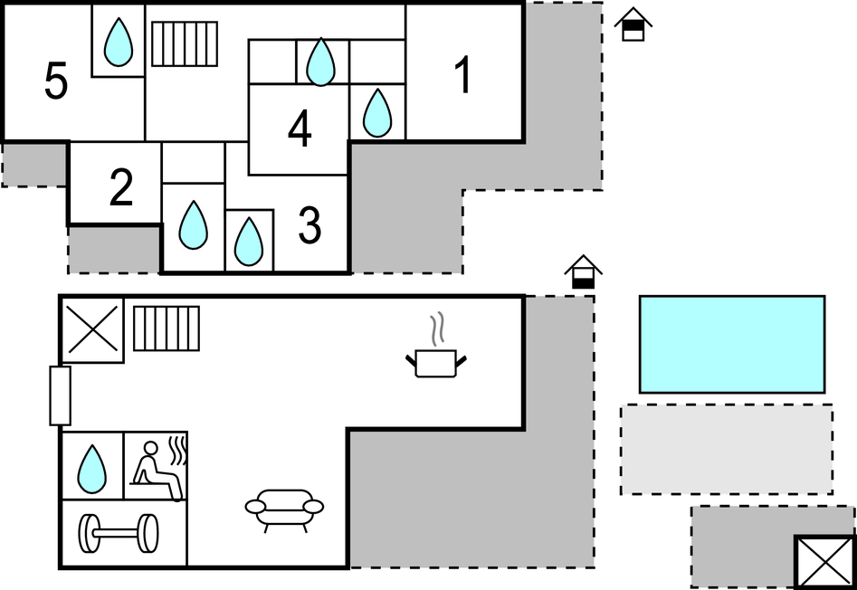 Ferienhaus - Trogir-Kastel Stari , Kroatien - CSC084 