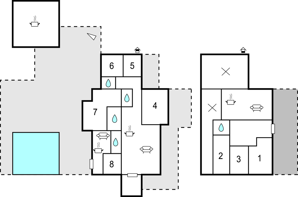 Ferienhaus - Makarska-Vrgorac , Kroatien - CSC185 