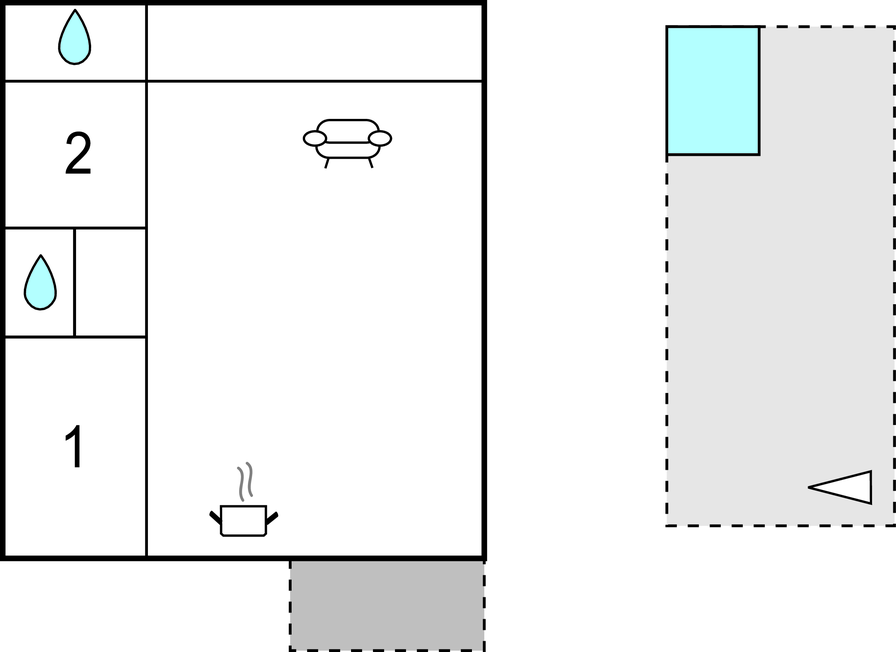 Lejlighed - Trogir-Kastel Luksic , Kroatien - CSC258 