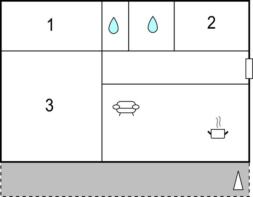 Lejlighed - Trogir-Kastel Luksic , Kroatien - CSC259 