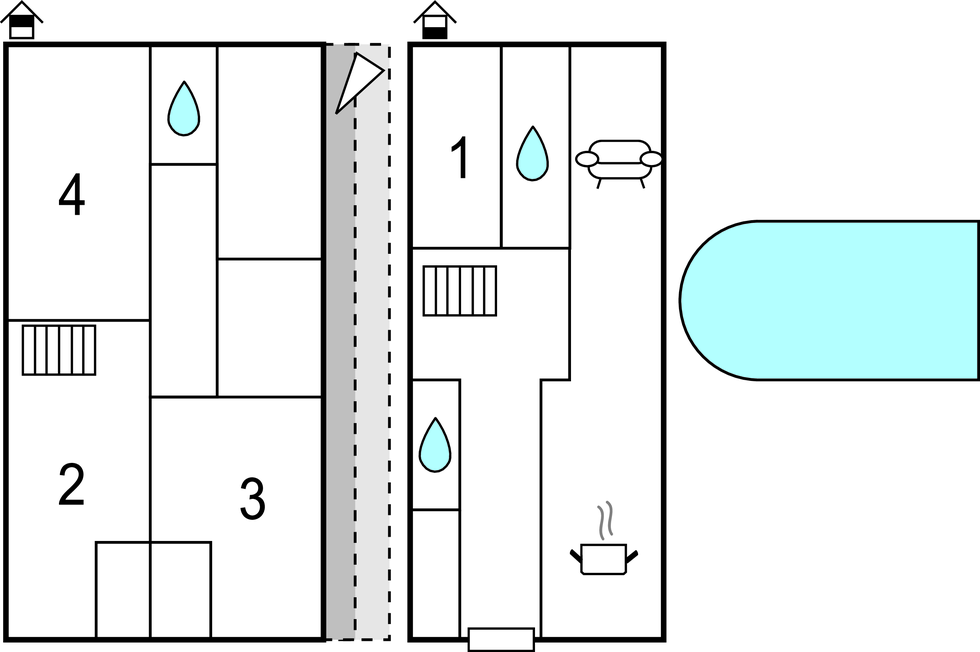 Ferienhaus - Trogir-Kastel Stafilic , Kroatien - CSC067 