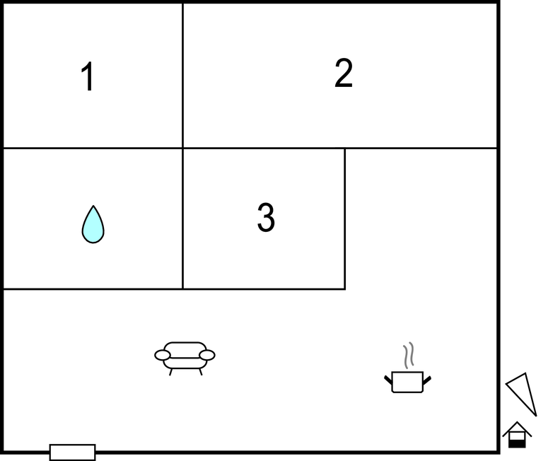 Lejlighed - Split-Trilj , Kroatien - CSC233 