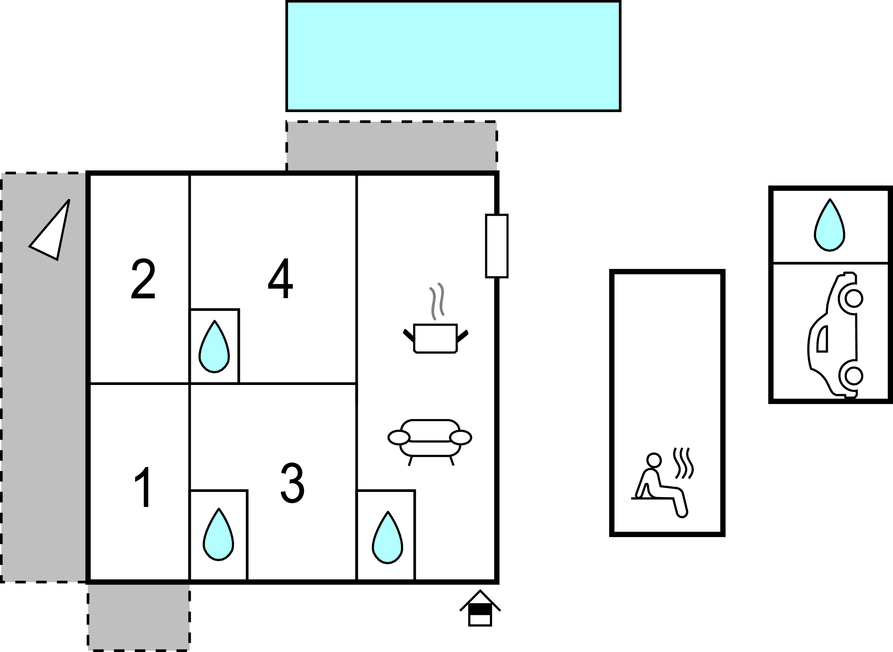 Feriehuse - Split - Klis , Kroatien - CSC246 