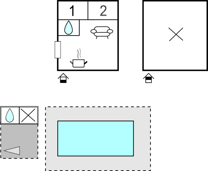 Feriehuse - Trogir-Kastel Luksic , Kroatien - CSC362 